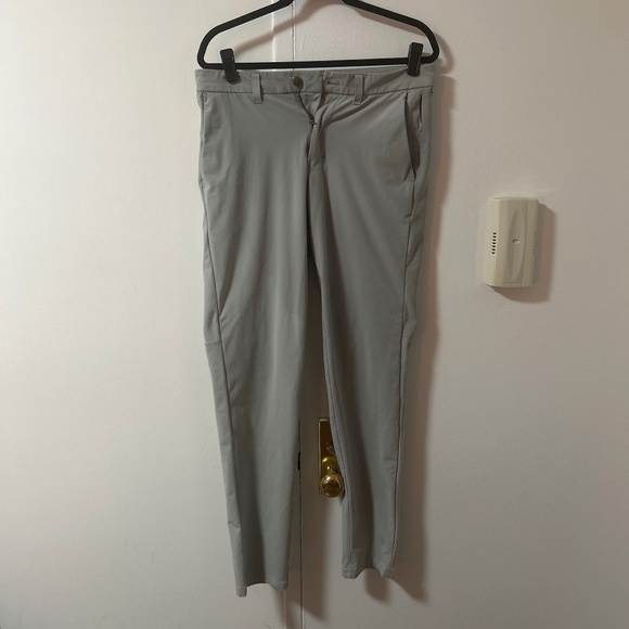 Lululemon ABC Pants Light Gray - Picture 1 of 4